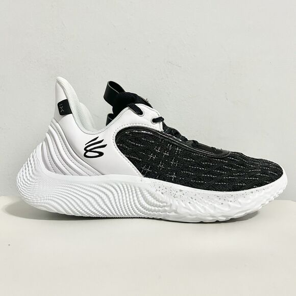 Under Armour Curry Flow 9 “White Black” Men’s Size 11.5 Basketball Shoes - Picture 2 of 8